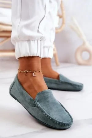 Mocasini dama verde Step in style - mocasini dama
