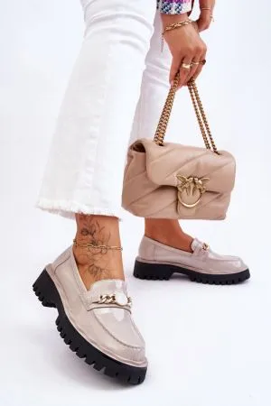 Mocasini dama gri Step in style - mocasini dama