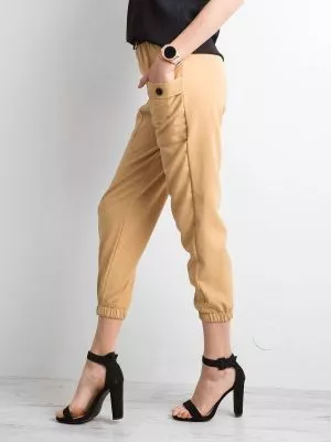 Pantaloni dama bej - pantaloni