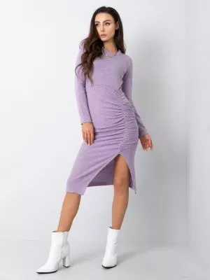 Rochie de zi bodycon violet - rochii de zi