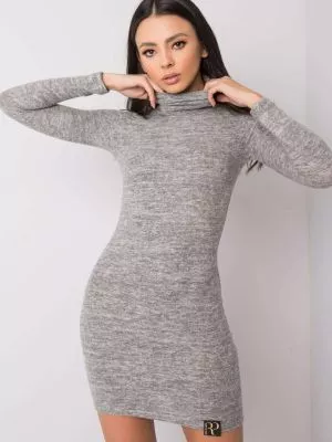 Rochie de zi bodycon gri - rochii de zi