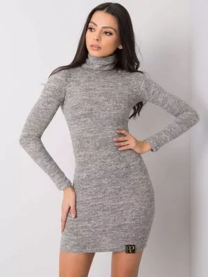 Rochie de zi bodycon gri - rochii de zi