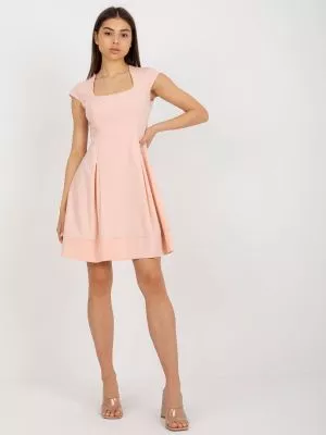 Rochie de cocktail portocaliu Isabelle - rochii de ocazie