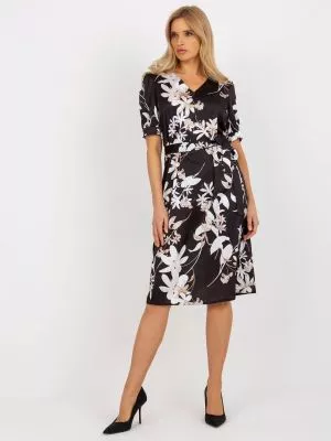 Rochie de cocktail negru Gianna - rochii de ocazie