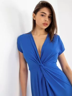 Rochie de cocktail albastru Katherine - rochii de ocazie