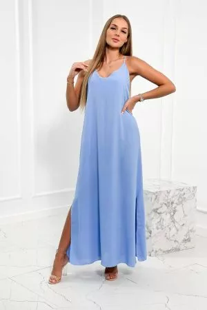 Rochie de zi albastru - rochii de zi