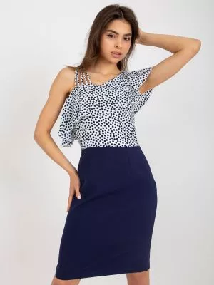 Rochie de cocktail alb Eleanor - rochii de ocazie