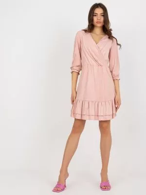 Rochie de cocktail roz Alexa - rochii de ocazie