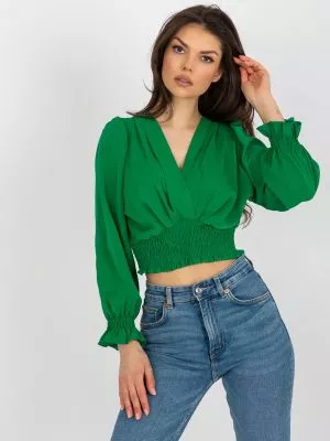 Bluza dama eleganta verde - bluze