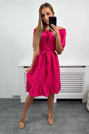 Rochie de zi violet - rochii de zi