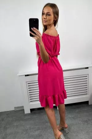 Rochie de zi violet - rochii de zi