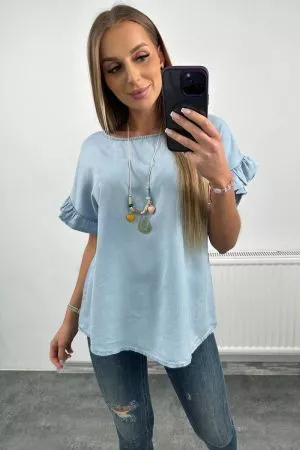 Bluza dama blue - bluze