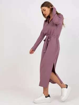 Rochie de zi casual violet - rochii de zi