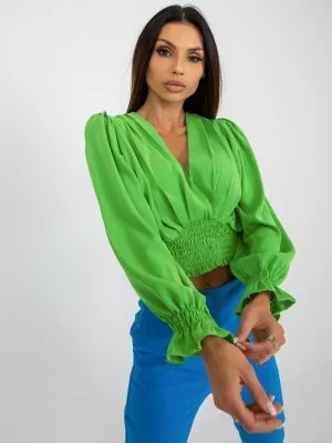 Bluza dama eleganta verde - bluze