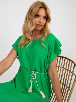 Rochie de zi casual verde - rochii de zi