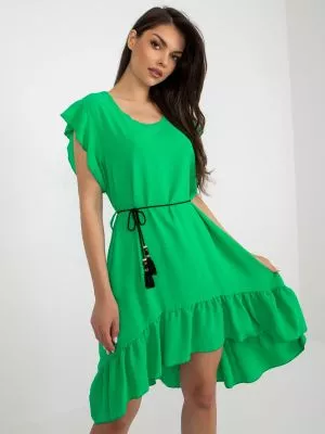 Rochie de zi verde - rochii de zi