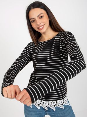 Bluza dama cu dantela negru - Bluze