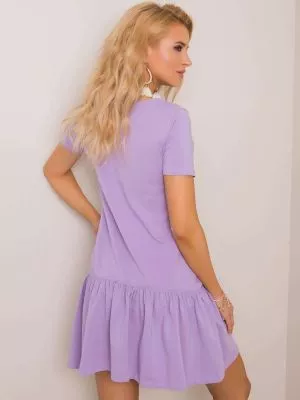 Rochie de zi violet - rochii de zi