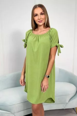 Rochie de zi verde - rochii de zi