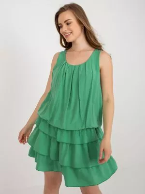 Rochie de zi verde - rochii de zi