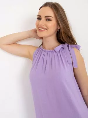 Rochie de zi casual violet - rochii de zi