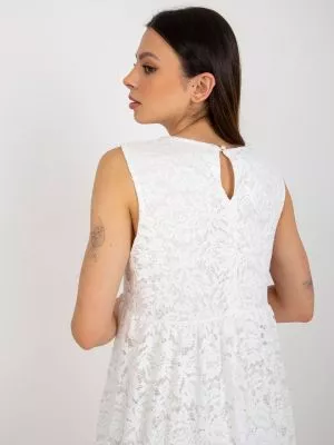 Rochie de zi alb - rochii de zi