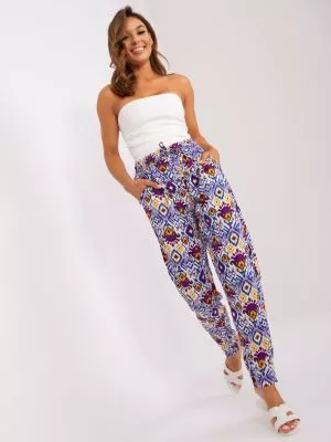 Pantaloni dama violet - pantaloni