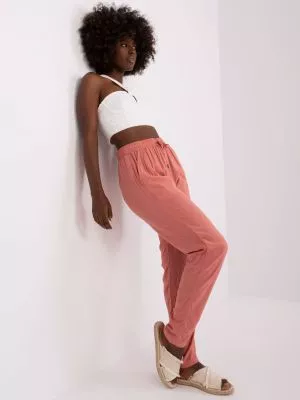 Pantaloni dama roz - pantaloni
