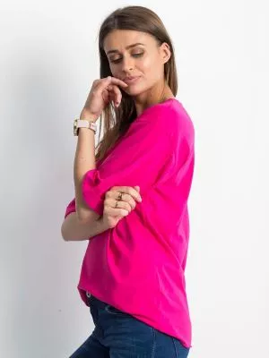 Bluza dama basic roz - bluze