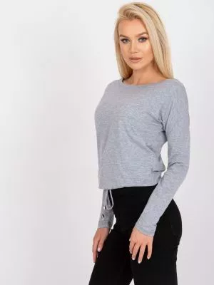 Bluza dama basic gri - bluze