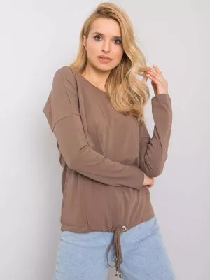 Bluza dama basic maro - bluze