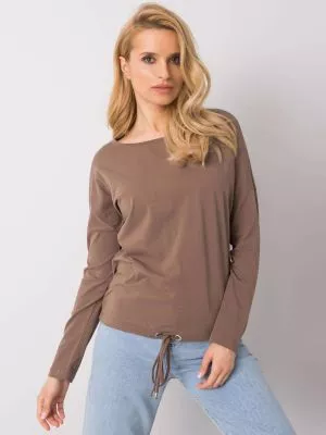 Bluza dama basic maro - bluze