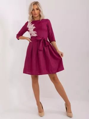 Rochie de cocktail violet Charlotte - rochii de ocazie