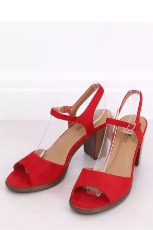 Sandale dama rosu Inello - sandale dama