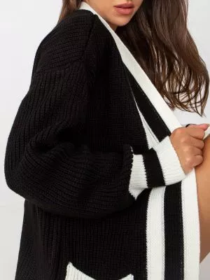 Cardigan dama negru - cardigane