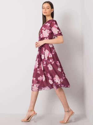 Rochie de zi violet - rochii de zi