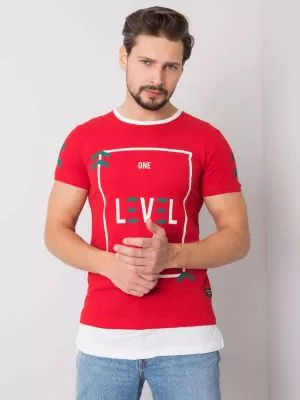 Tricou barbati rosu - tricouri