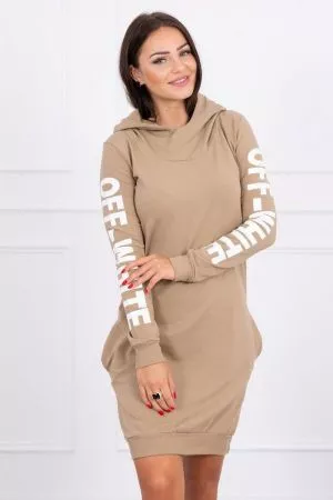 Rochie de zi bej - rochii de zi