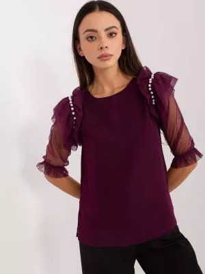 Bluza dama eleganta violet - bluze
