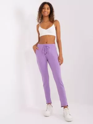 Pantaloni trening dama violet - pantaloni