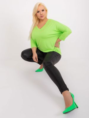 Bluza dama basic verde - bluze