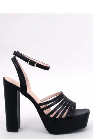 Sandale dama negru Inello - sandale dama