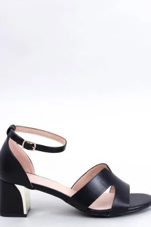 Sandale dama negru Inello - sandale dama