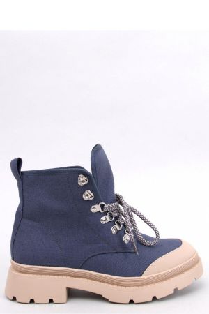 Sneakers dama albastru Inello - sneakers dama, tenisi dama