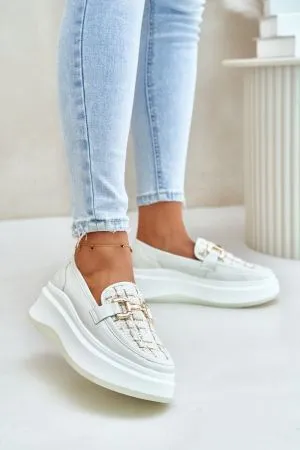 Mocasini dama bej Step in style - mocasini dama