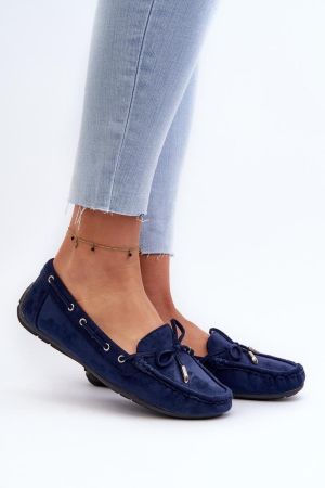 Mocasini dama bleumarin Step in style - mocasini dama
