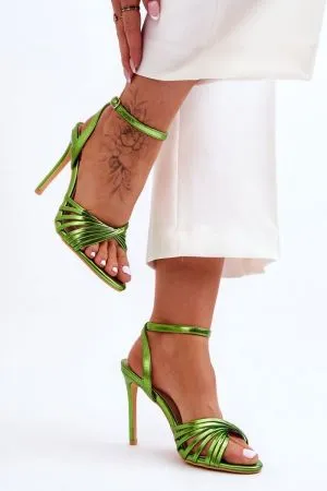 Sandale dama verde Step in style - sandale dama