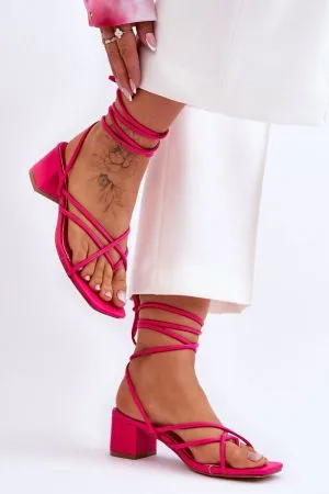 Sandale dama roz Step in style - sandale dama