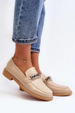Mocasini dama bej Step in style - mocasini dama