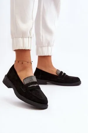 Mocasini dama negru Step in style - mocasini dama